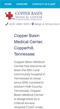 Mobile Screenshot of copperbasin.org